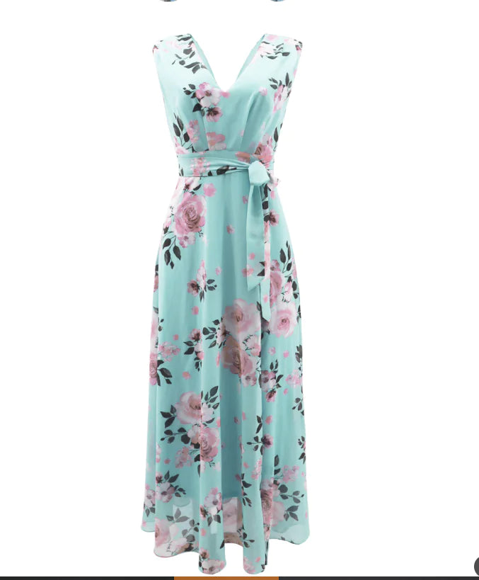 Luxe Flow Chiffon Dress